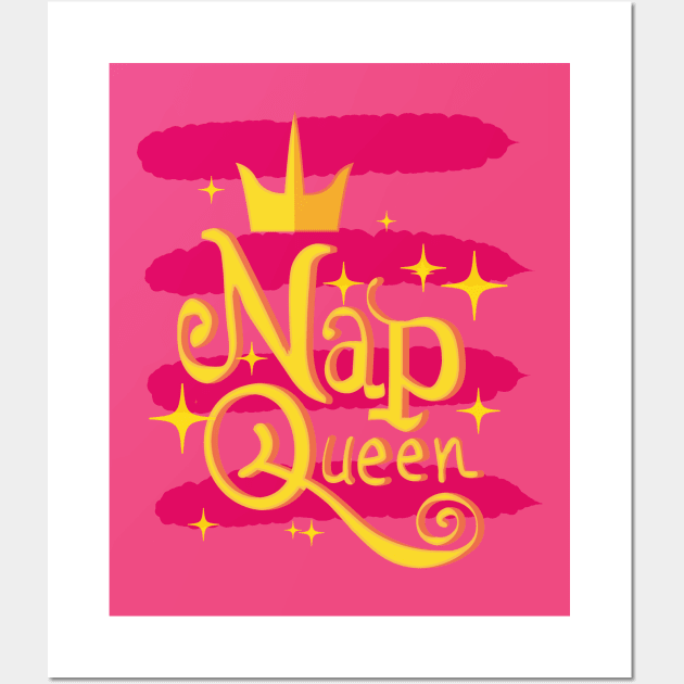 nap queen Wall Art by Manumindfreak81